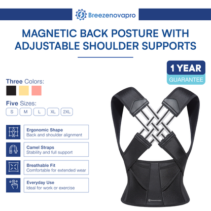 NovaBackPro™ Adjustable Posture Corrector Back Brace