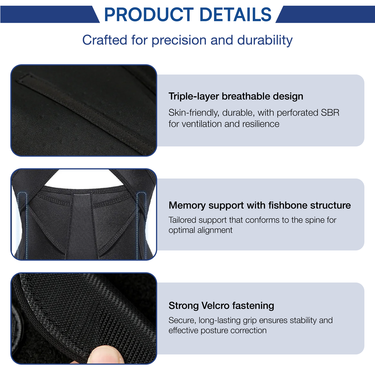 NovaBackPro™ Adjustable Posture Corrector Back Brace